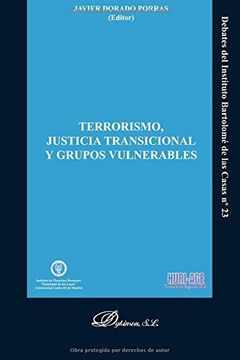 portada Terrorismo, justicia transicional y grupos vulnerables (Colección Debates del Instituto Bartolomé de las Casas)