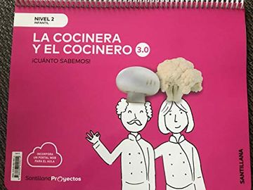 portada Cuanto Sabemos 3. 0 Nivel 2 los Cocineros (in Spanish)