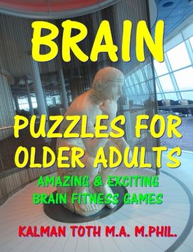 portada Brain Puzzles For Older Adults: Keep Your Mind Sharp (en Inglés)