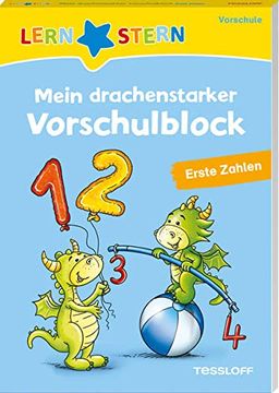 portada Lernstern. Mein Drachenstarker Vorschulblock. Erste Zahlen (in German)