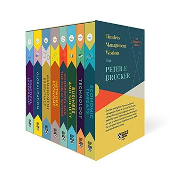 portada Peter f. Drucker Boxed set (8 Books) (The Drucker Library) (en Inglés)