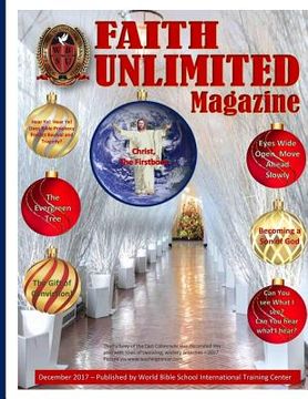 portada Faith Unlimited - December (en Inglés)