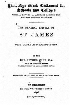 portada General Epistle of St. James (in English)