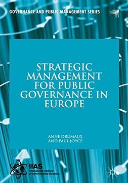 portada Strategic Management for Public Governance in Europe (Governance and Public Management)