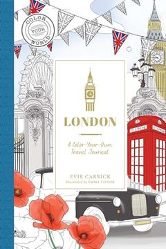 portada London: A Color-Your-Own Travel Journal (Color Your World Travel Journal Series) (en Inglés)