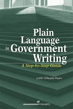 portada Plain Language in Government Writing: A Step-By-Step Guide (en Inglés)