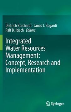 portada Integrated Water Resources Management: Concept, Research and Implementation (en Inglés)