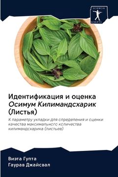 portada Идентификация и оценка О (in Russian)