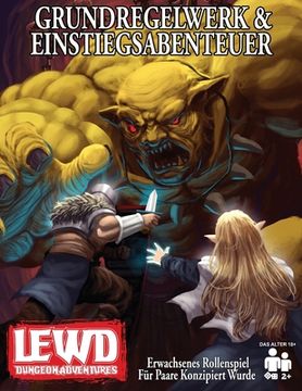 portada Lewd Dungeon Adventures Grundregelwerk & Einstiegsabenteuer: Erwachsenes Rollenspiel Für Paare Konzipiert Wurde (en Alemán)