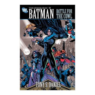 portada Batman: Battle for the Cowl 