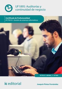 portada Auditorías y Continuidad de Negocio. Ifct0510 - Gestión de Sistemas Informáticos (in Spanish)