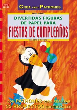 portada Divertidas Figuras de Papel Para Fiestas