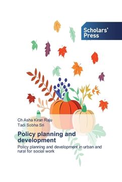 portada Policy planning and development (en Inglés)