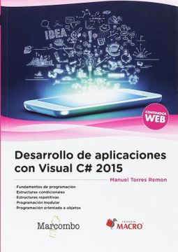 portada Desarrollo de Aplicaciones con Visual c# 2015