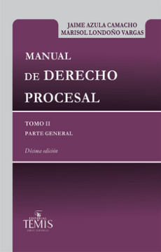 portada Manual de Derecho Procesal Tomo ii (in Spanish)