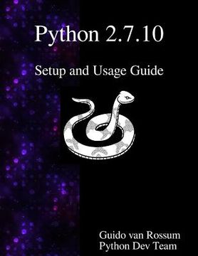 portada Python 2.7.10 Setup and Usage Guide 