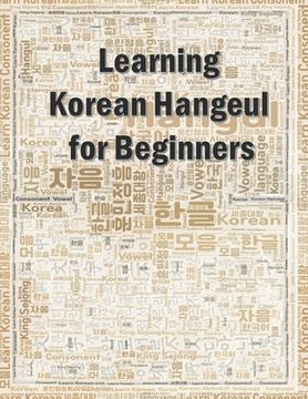 portada Learning Korean Hangeul for beginners: Hangul writing practice workbook