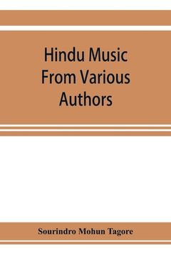 portada Hindu music from various authors (en Inglés)