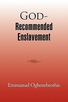 portada god-recommended enslavement (en Inglés)