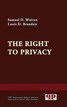 portada The Right to Privacy (in English)