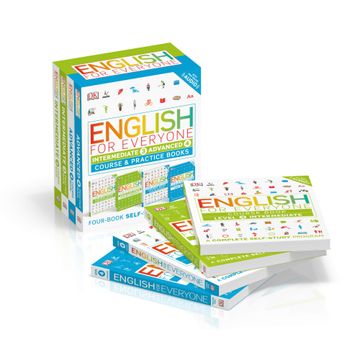 English for Everyone: Intermediate to Advanced box set - Level 3 & 4: Esl for Adults, an Interactive Course to Learning English (en Inglés)