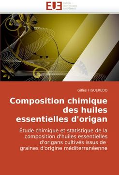 portada Composition Chimique Des Huiles Essentielles D'Origan