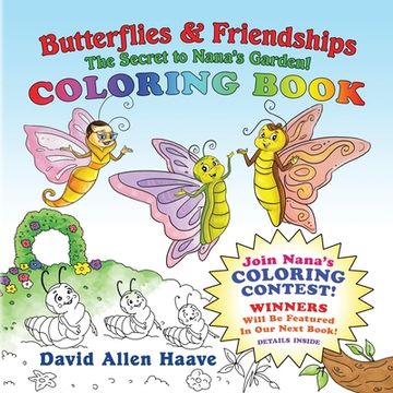 portada Butterflies & Friendships; Nana Butterfly's Coloring Contest (en Inglés)