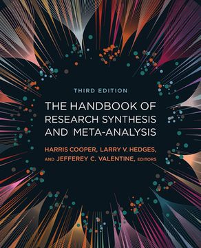 portada The Handbook Of Research Synthesis And Meta-analysis