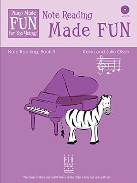 portada Piano Made fun for the Young Note Reading Book 3 (Piano Made fun for the Young, 3) (in English)