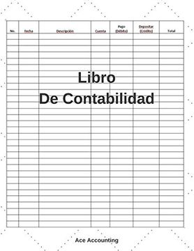 portada Libro de Contabilidad: Un Simple Libro de Contabilidad Para la Teneduría de Libros (in Spanish)