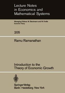 portada introduction to the theory of economic growth