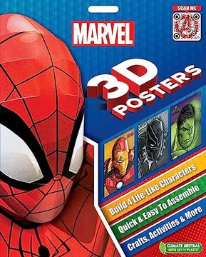portada Marvel 3D Posters: Quick & Easy to Assemble Life-Like Characters, Plus Crafts, Activities, and More