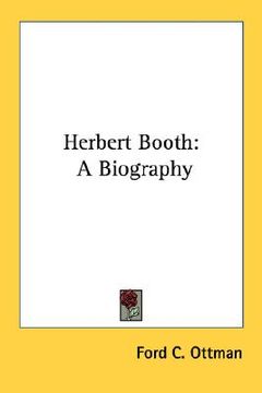 portada herbert booth: a biography (en Inglés)