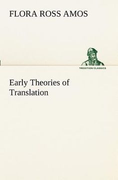 portada early theories of translation (en Inglés)