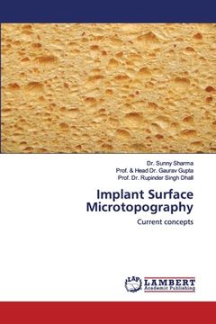 portada Implant Surface Microtopography (en Inglés)