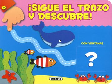 portada ­Sigue el Trazo y Descubre! Animales (a Partir de 4 Años) (in Spanish)