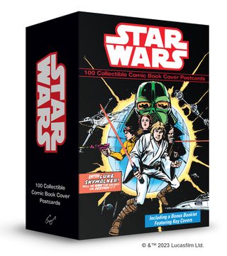 portada Star Wars: 100 Collectible Comic Book Cover Postcards (en Inglés)