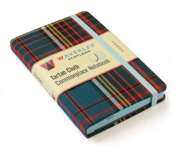 portada Anderson: Waverley Genuine Tartan Cloth Commonplace Not (Waverley Scotland Tartan Cloth Commonplace Nots (en Inglés)