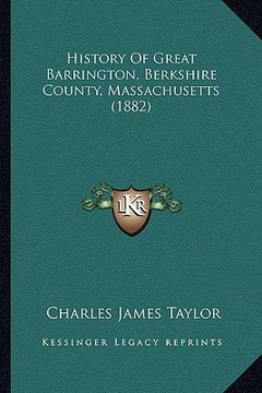 portada history of great barrington, berkshire county, massachusetts (1882)