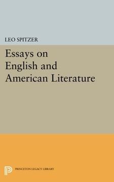 portada Essays on English and American Literature (Princeton Legacy Library) (in English)