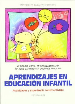 portada Aprendizajes en Educacion Infantil: Actividades y Experiencia con Structivista (in Spanish)