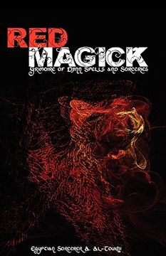 portada red magick: grimoire of djinn spells and sorceries (en Inglés)