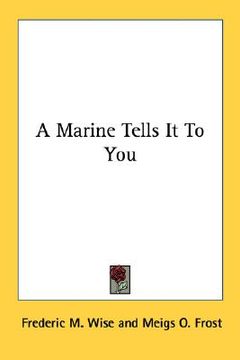 portada a marine tells it to you (in English)
