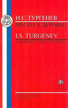 portada turgenev: a month in the country (en Inglés)