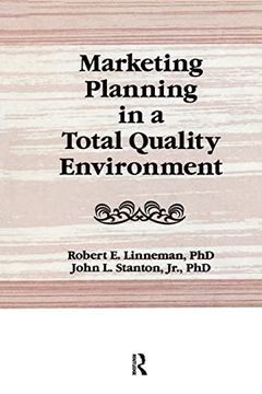 portada Marketing Planning in a Total Quality Environment (Haworth Marketing Resources) (en Inglés)
