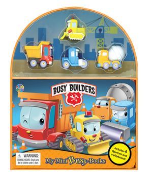 portada Busy Builders Mini Busy Books (en Inglés)