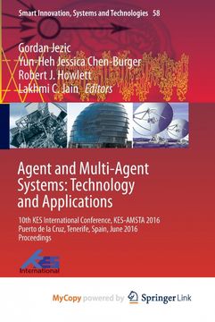 portada Agent and Multi-Agent Systems (en Inglés)