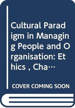 portada Cultural Paradigm in Managing People and Organisation Ethics , Changes and Development