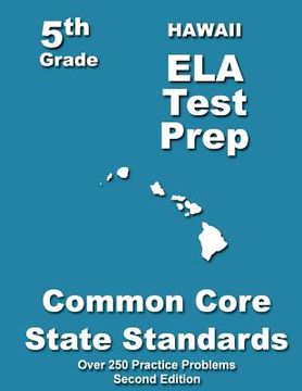 portada Hawaii 5th Grade ELA Test Prep: Common Core Learning Standards (en Inglés)