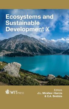 portada Ecosystems and Sustainable Development X (en Inglés)